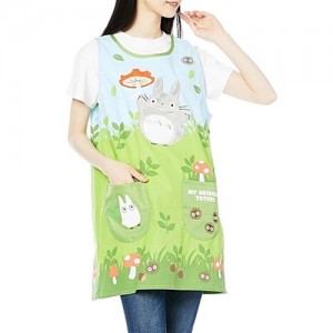 일본 지브리 캐릭터 이웃집 토토로 귀여운 데일리 에이프런 앞치마(들판의 토토로)