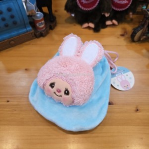 몬치치 조리개 파우치 화장품 수납 생리대 파우치 입체 디자인 (치무탄)