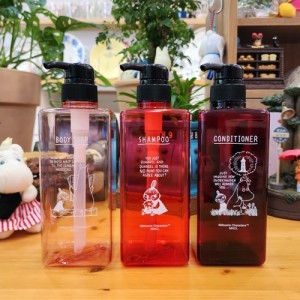 일본 무민 리틀미이 캐릭터 욕실 샴푸 린스 바디워시 물비누 디스펜서 3p 세트 일본 무민 리틀미이 캐릭터 욕실 샴푸 린스 바디워시 물비누 디스펜서 3p 세트