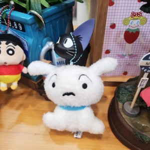 일본 크레용 신짱 짱구 흰둥이 캐릭터 봉제 마스코트 피규어 인형 키링 가방장식 키홀더