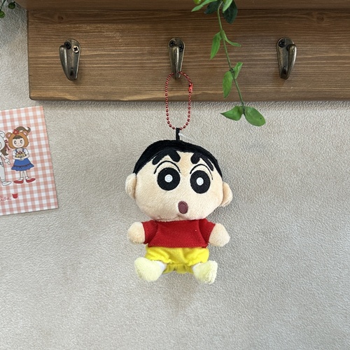 일본 짱구는 못말려 짱구 봉제인형 키링 캐릭터 키홀더
