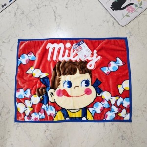 페코짱 밀키 캐릭터 학생 1인 무릎 담요 소파 차량 강아지 담요 선물 블랭킷