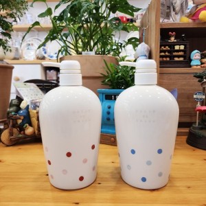일본 이자와 욕실 주방 핸드워시 물비누 세제 용기 도자기 디스펜서 펌프 L